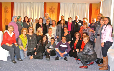 Conference attendees, minus a few absentees